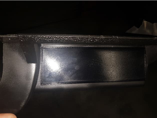 Radio Block-Off Plate