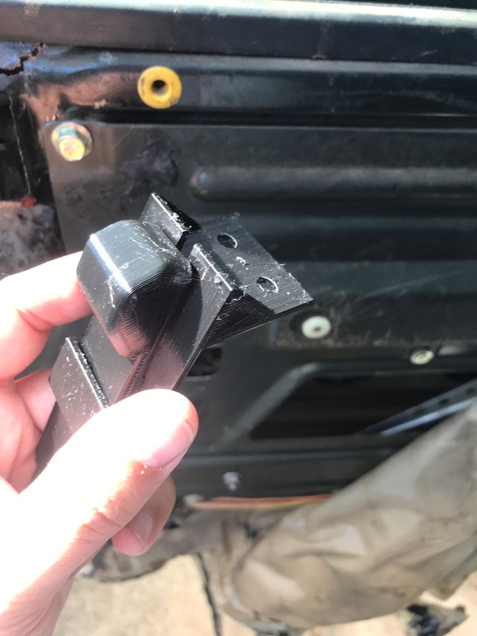 Door Lock Button Housing