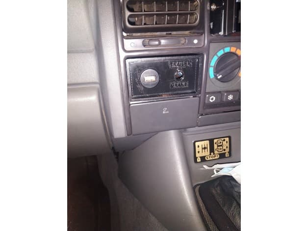 Clock-or-Tray Replacement Panel